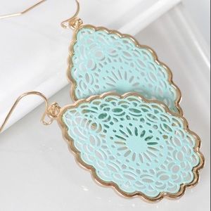 Mandala Inspired Earrings Boho Festival